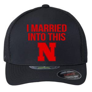 Nebraska Married Into This Flexfit Unipanel Trucker Cap