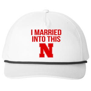 Nebraska Married Into This Snapback Five-Panel Rope Hat