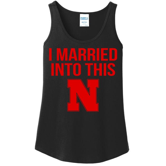 Nebraska Married Into This Ladies Essential Tank