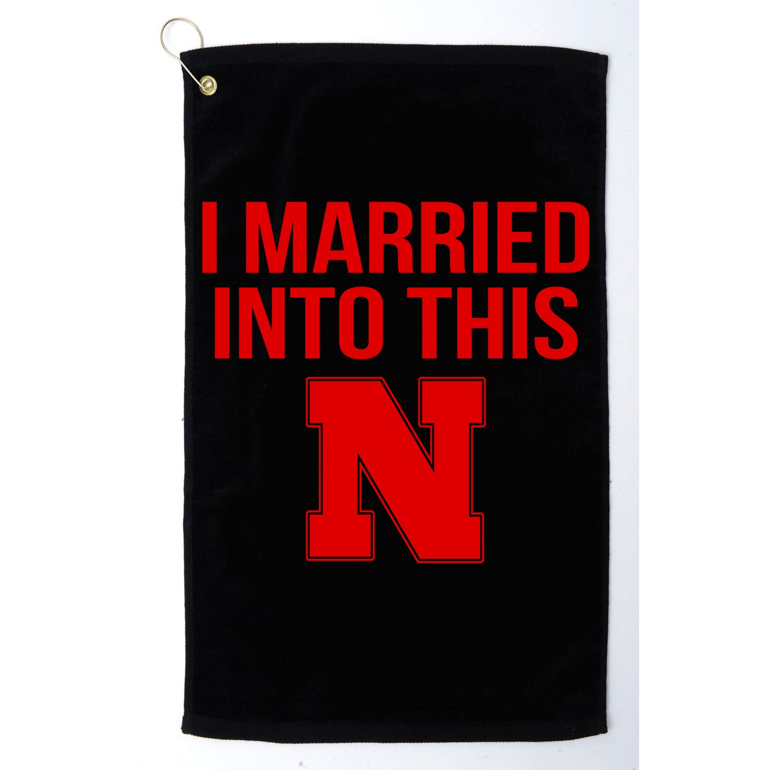 Nebraska Married Into This Golf Towel