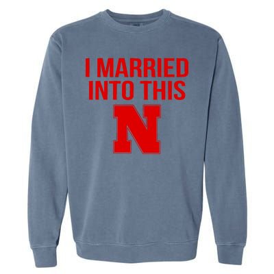 Nebraska Football Married Into This Garment-Dyed Sweatshirt