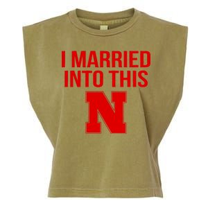 Nebraska Married Into This Garment-Dyed Women's Muscle Tee