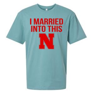 Nebraska Married Into This Sueded Cloud Jersey T-Shirt