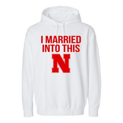 Nebraska Football Married Into This Garment-Dyed Fleece Hoodie