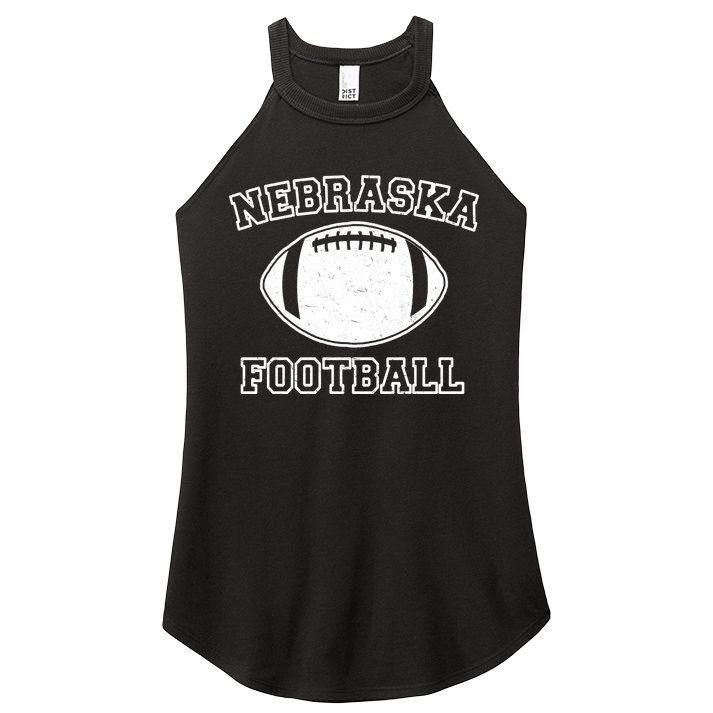 Nebraska Football Vintage Distressed Women's Perfect Tri Rocker Tank