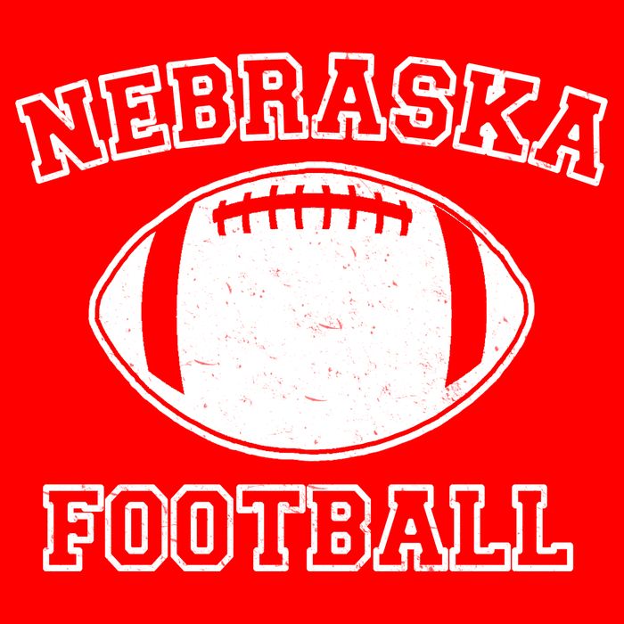 Nebraska Football Vintage Distressed Baby Bodysuit