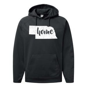 Nebraska Home State Performance Fleece Hoodie