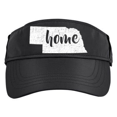 Nebraska Home State Adult Drive Performance Visor
