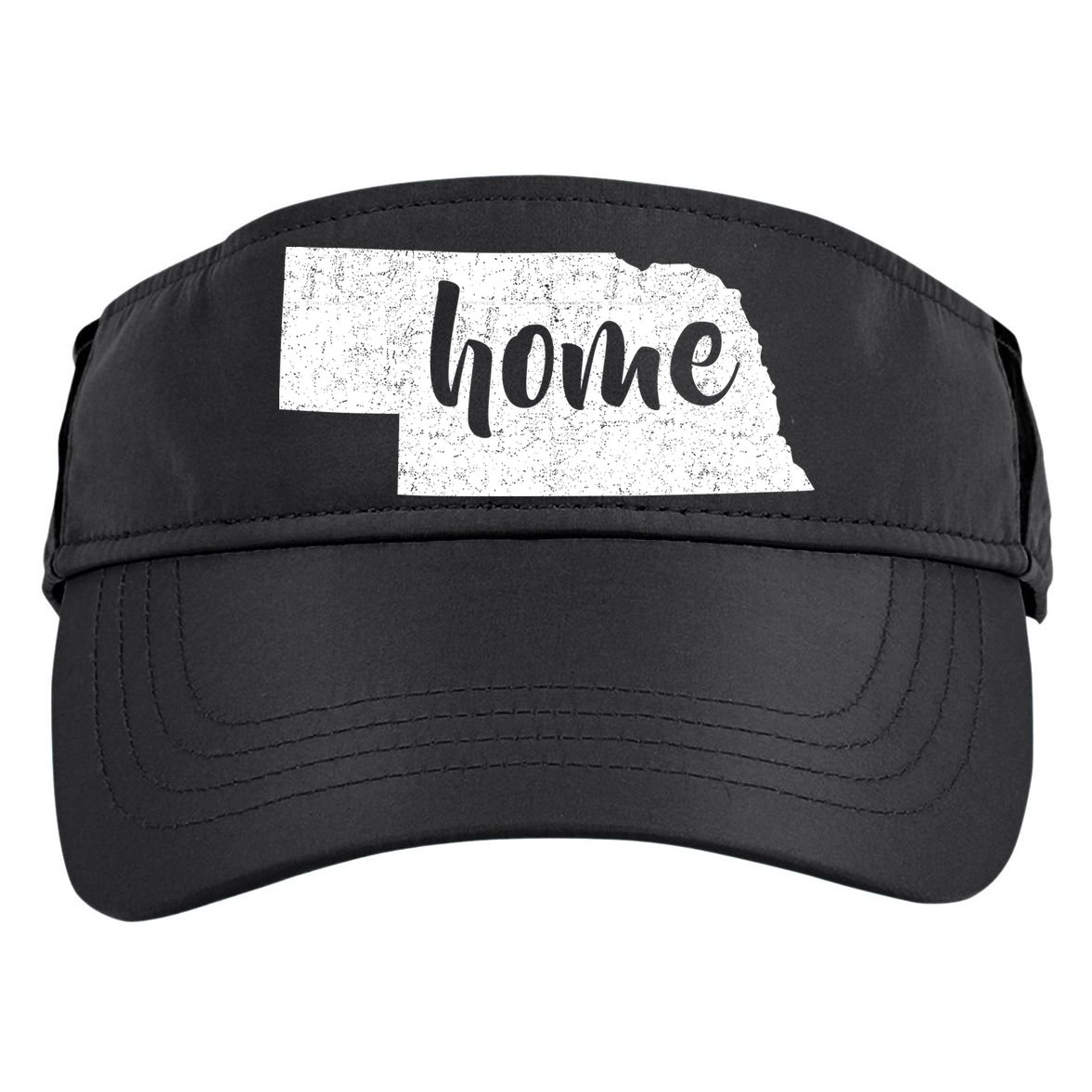 Nebraska Home State Adult Drive Performance Visor
