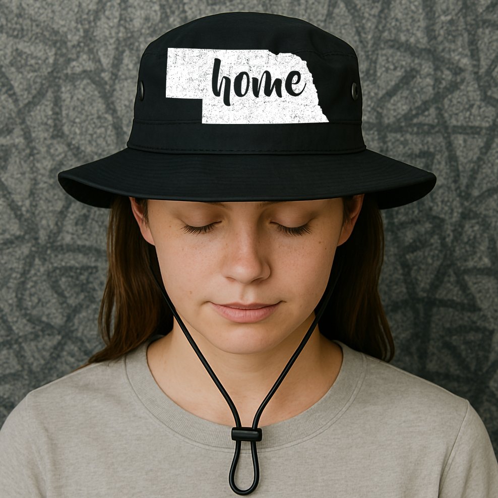 Nebraska Home State Bucket Hat