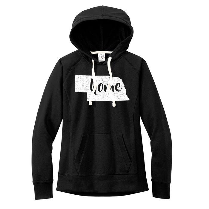 Nebraska Home State Women's Fleece Hoodie