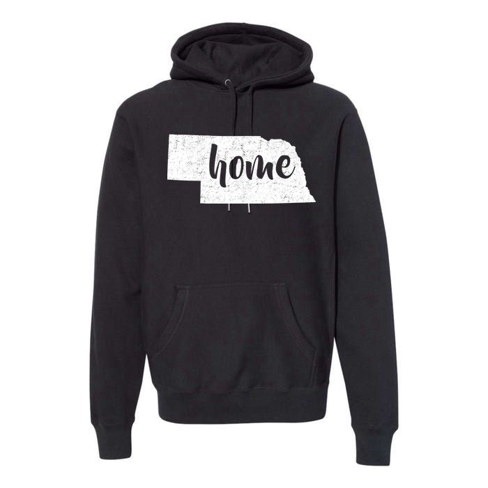 Nebraska Home State Premium Hoodie