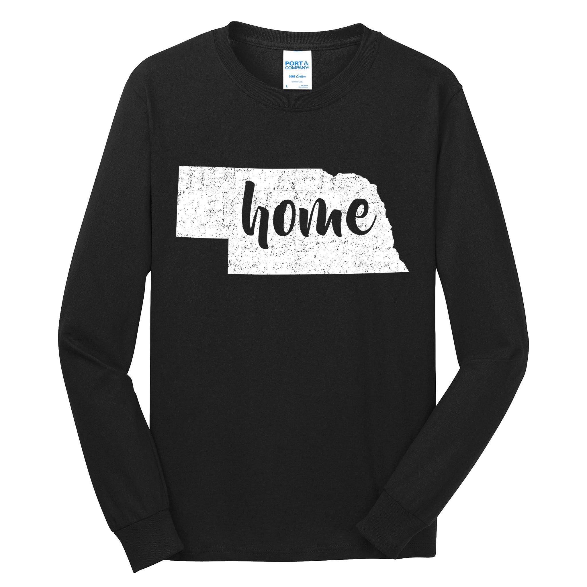 Nebraska Home State Tall Long Sleeve T-Shirt