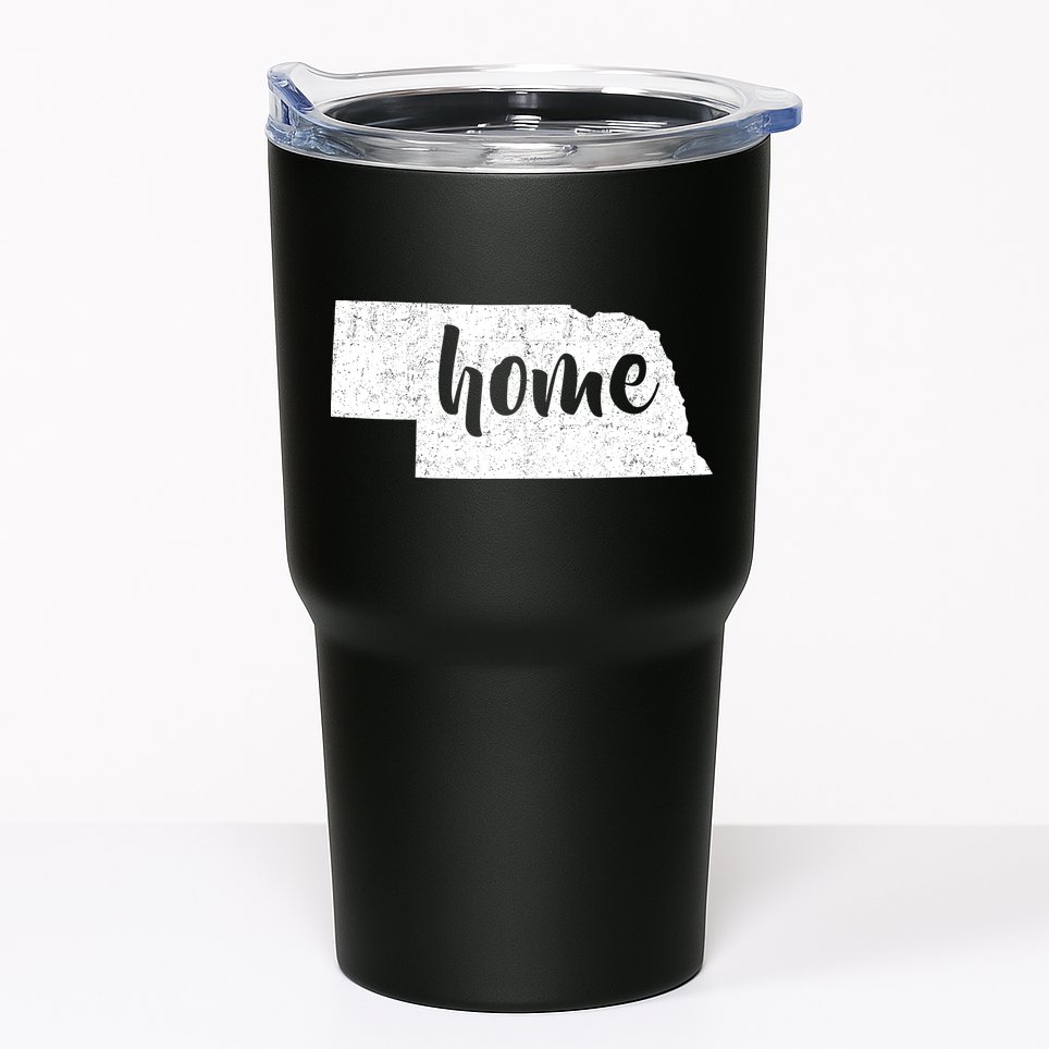Nebraska Home State Tumbler