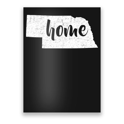 Nebraska Home State Poster