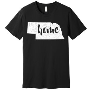 Nebraska Home State Premium T-Shirt