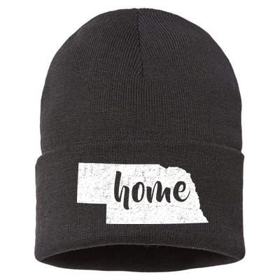 Nebraska Home State Sustainable Knit Beanie