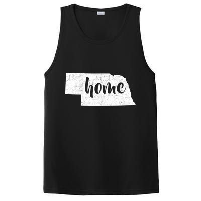 Nebraska Home State PosiCharge Competitor Tank