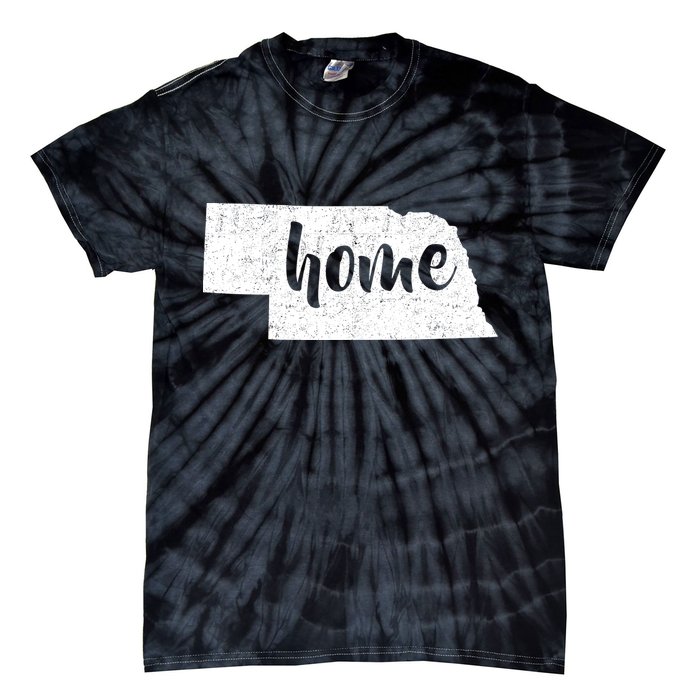 Nebraska Home State Tie-Dye T-Shirt