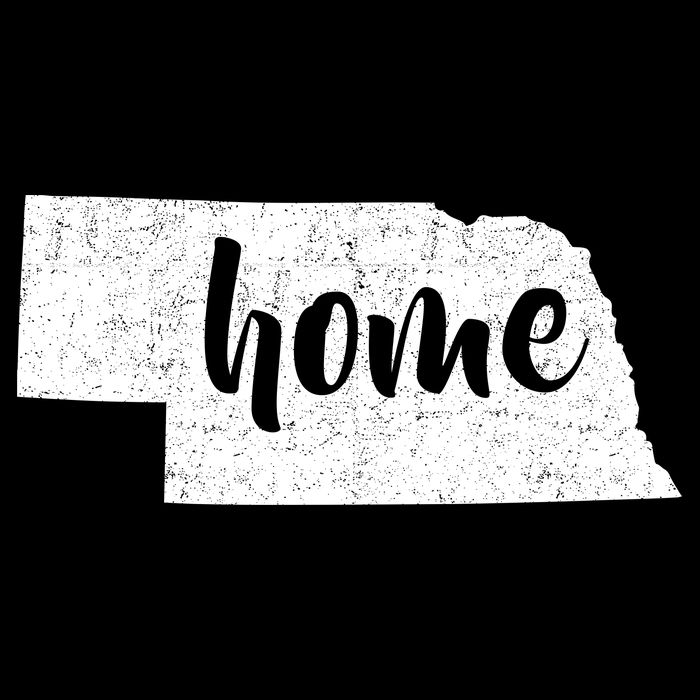 Nebraska Home State Tie-Dye T-Shirt