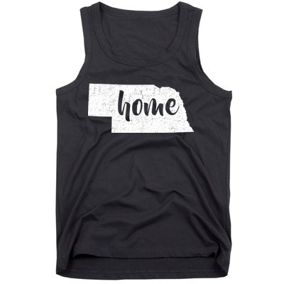 Nebraska Home State Tank Top