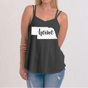 Nebraska Home State Women's Strappy Tank