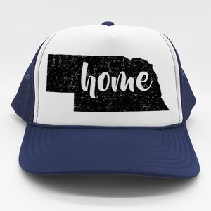 Nebraska Home State Trucker Hat