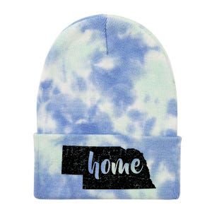 Nebraska Home State Tie Dye 12in Knit Beanie