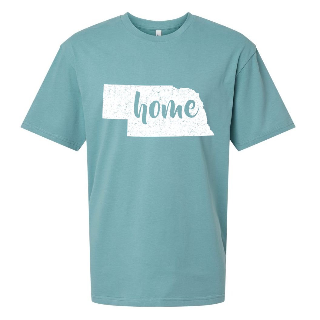 Nebraska Home State Sueded Cloud Jersey T-Shirt