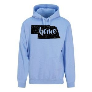 Nebraska Home State Unisex Surf Hoodie