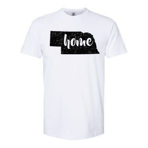 Nebraska Home State Softstyle CVC T-Shirt