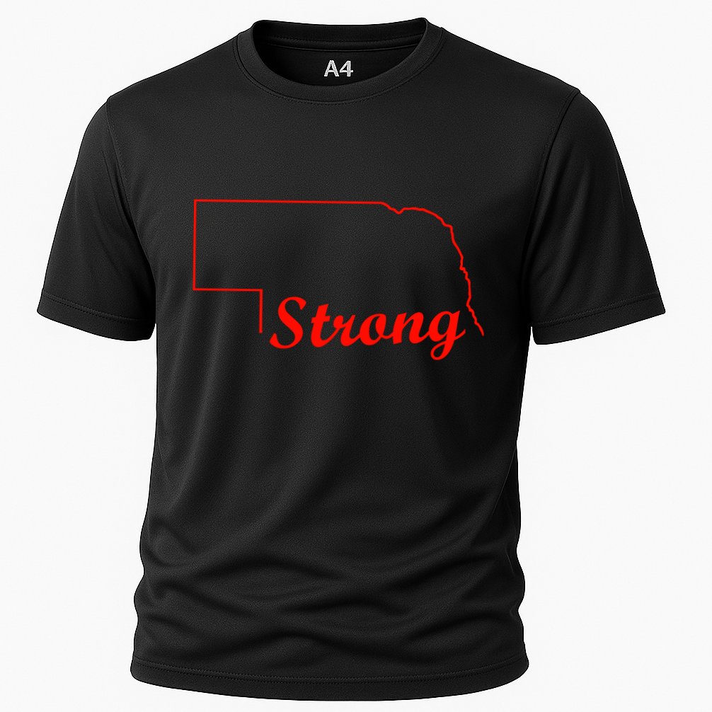 Nebraska Strong Cooling Performance Crew T-Shirt
