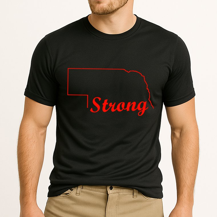 Nebraska Strong Cooling Performance Crew T-Shirt