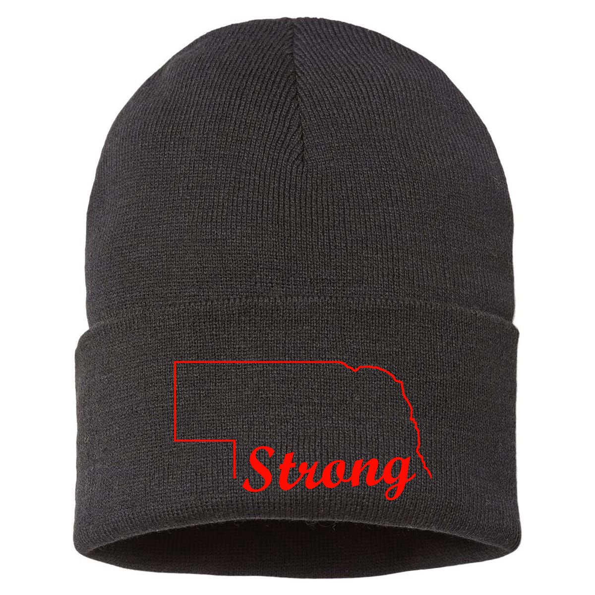 Nebraska Strong Sustainable Knit Beanie