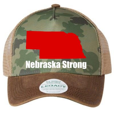 Nebraska Strong Flooding Legacy Tie Dye Trucker Hat
