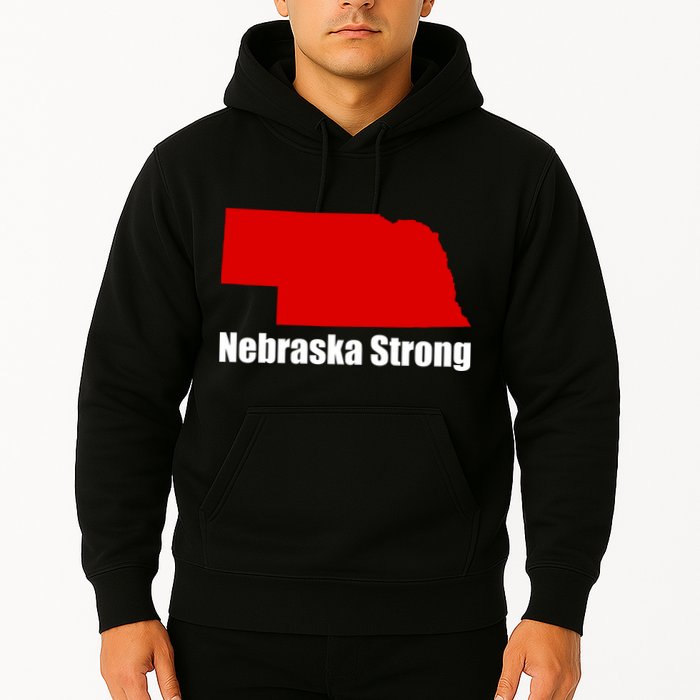 Nebraska Strong Flooding Hoodie