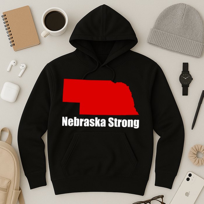 Nebraska Strong Flooding Hoodie