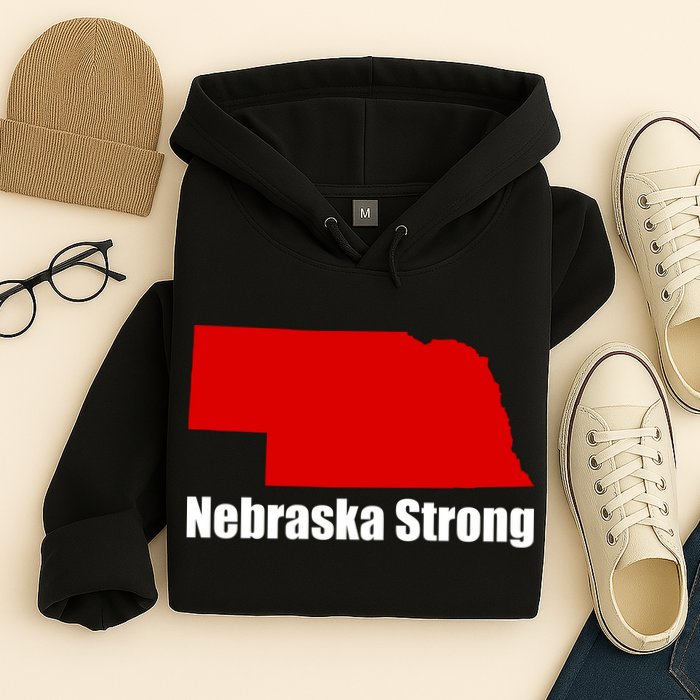 Nebraska Strong Flooding Hoodie