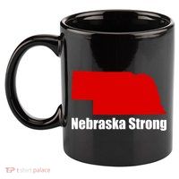 Nebraska Strong Flooding 11oz C Handle Ceramic Mug
