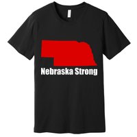 Nebraska Strong Flooding Premium T-Shirt