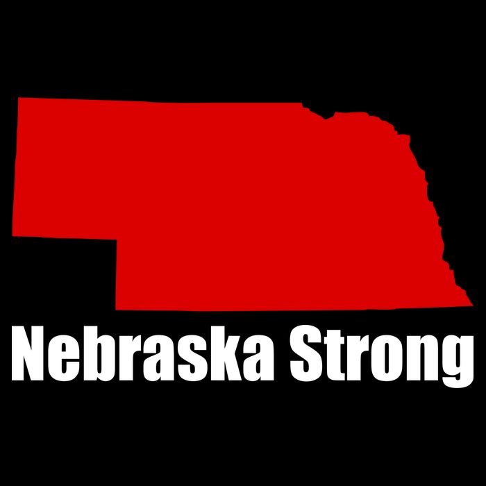 Nebraska Strong Flooding Premium T-Shirt