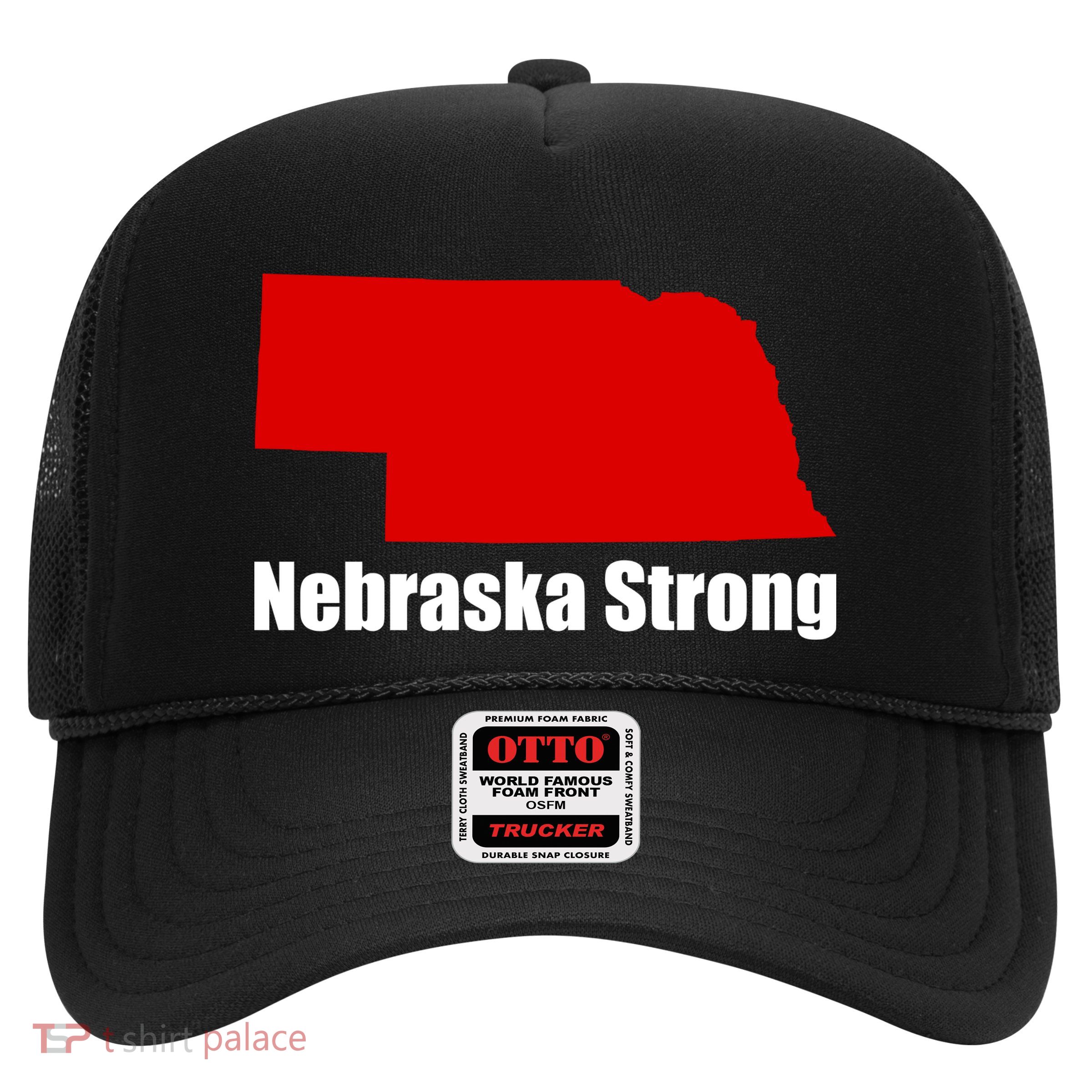 Nebraska Strong Flooding Trucker Hat