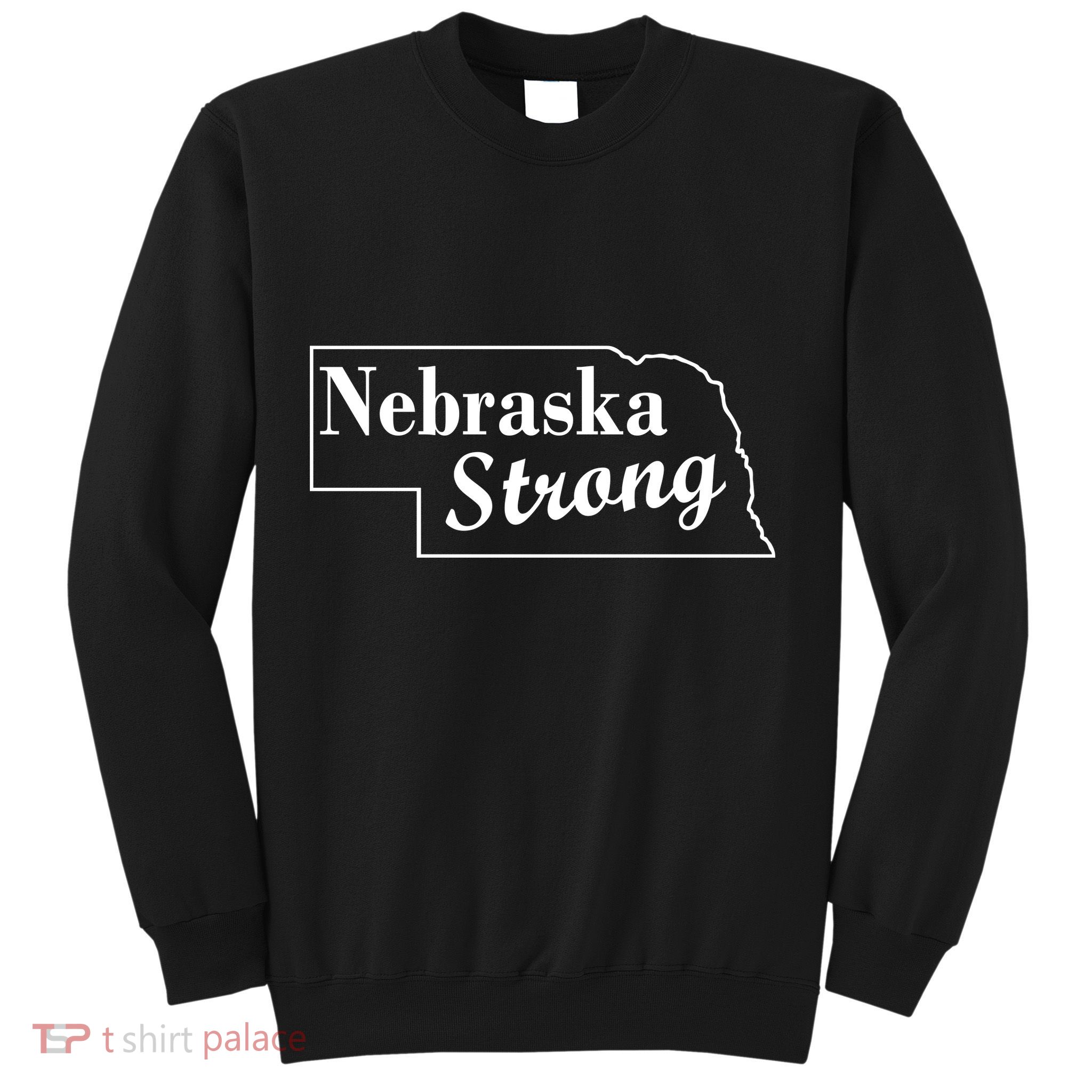 Nebraska Strong Map Sweatshirt