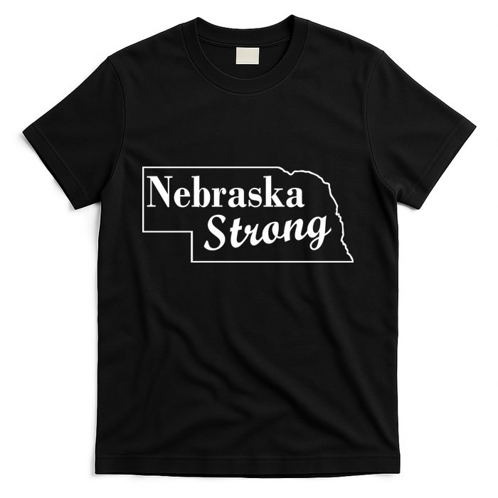 Nebraska Strong Map T-Shirt