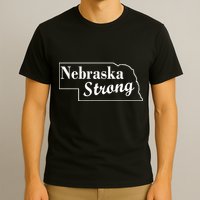 Nebraska Strong Map T-Shirt