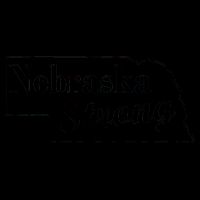 Nebraska Strong Map 16oz Travel Tumbler