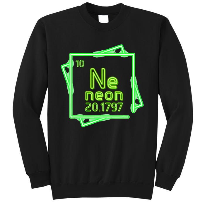 Neon Element Chemistry Periodic Table Science Nerd Sweatshirt