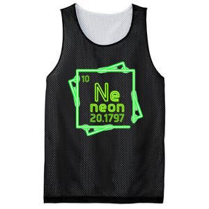 Neon Element Chemistry Periodic Table Science Nerd Mesh Reversible Basketball Jersey Tank