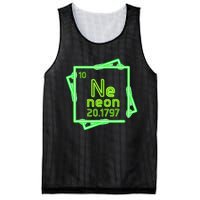 Neon Element Chemistry Periodic Table Science Nerd Mesh Reversible Basketball Jersey Tank