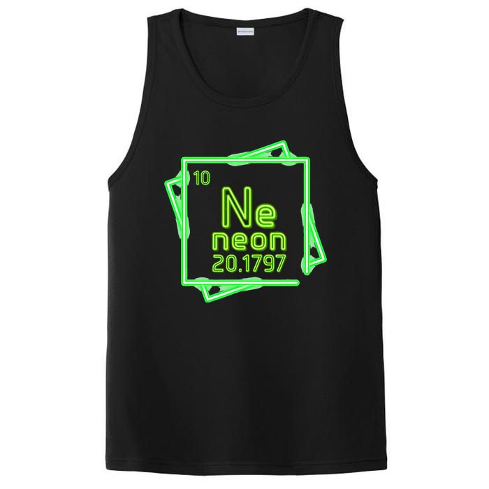 Neon Element Chemistry Periodic Table Science Nerd PosiCharge Competitor Tank